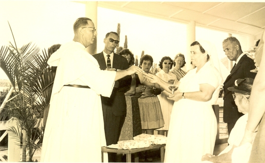 Nurse Angel Cagan's celebration of her 25th anniversary as a Nurse - 1963