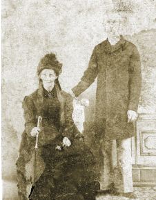 Arthur Valk and his mother Margaret Ann Hodge