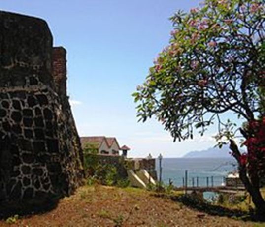 Fort Orange looking towards Saba